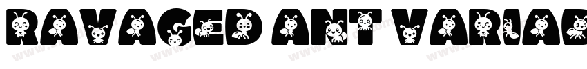 Ravaged Ant Variable字体转换